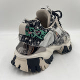 Sneakers Label bianco e nero - JoiaParis W116 BIANCONERO JOIAPARIS 