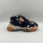 Sneakers Label arancio e nero - JoiaParis W117 ARANCIONENERO JOIAPARIS 