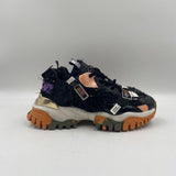 Sneakers Label arancio e nero - JoiaParis W117 ARANCIONENERO JOIAPARIS 