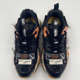 Sneakers Label arancio e nero - JoiaParis W117 ARANCIONENERO JOIAPARIS 