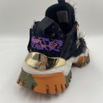 Sneakers Label arancio e nero - JoiaParis W117 ARANCIONENERO JOIAPARIS 