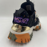 Sneakers Label arancio e nero - JoiaParis W117 ARANCIONENERO JOIAPARIS 
