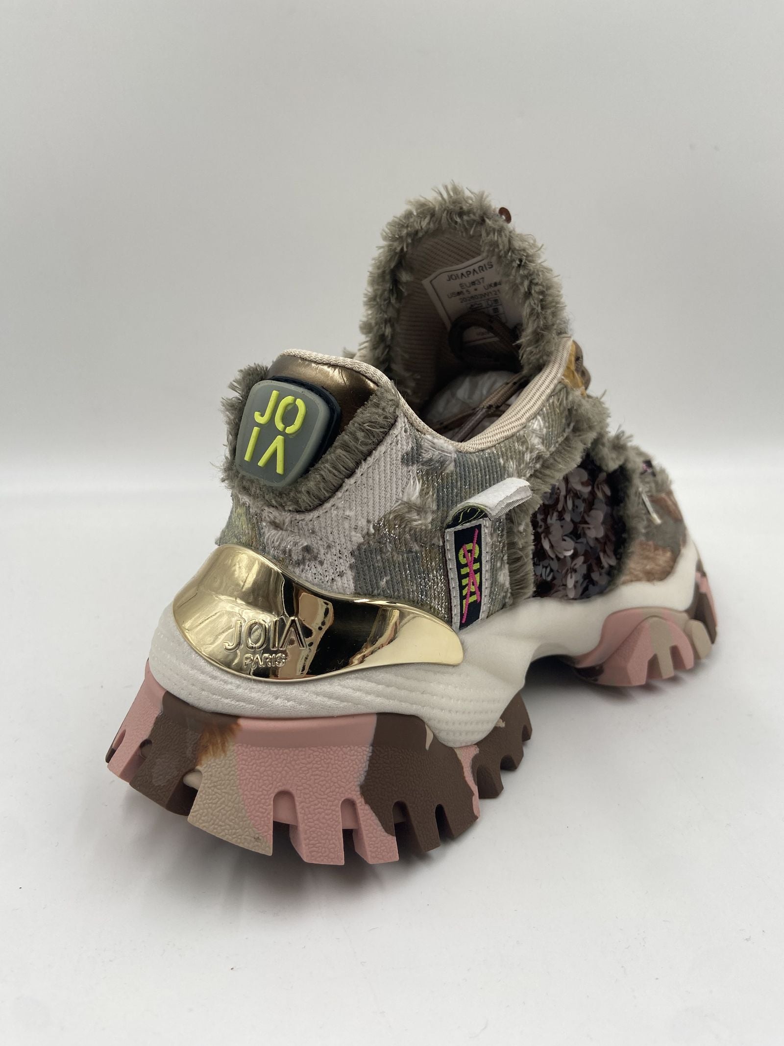 Sneakers Cozy marrone rosa - JoiaParis W121 MARRONEROSA JOIAPARIS 