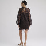 Abito corto in pizzo - Manila Grace A145PU ME009 MANILA GRACE 