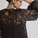 Abito corto in pizzo - Manila Grace A145PU ME009 MANILA GRACE 