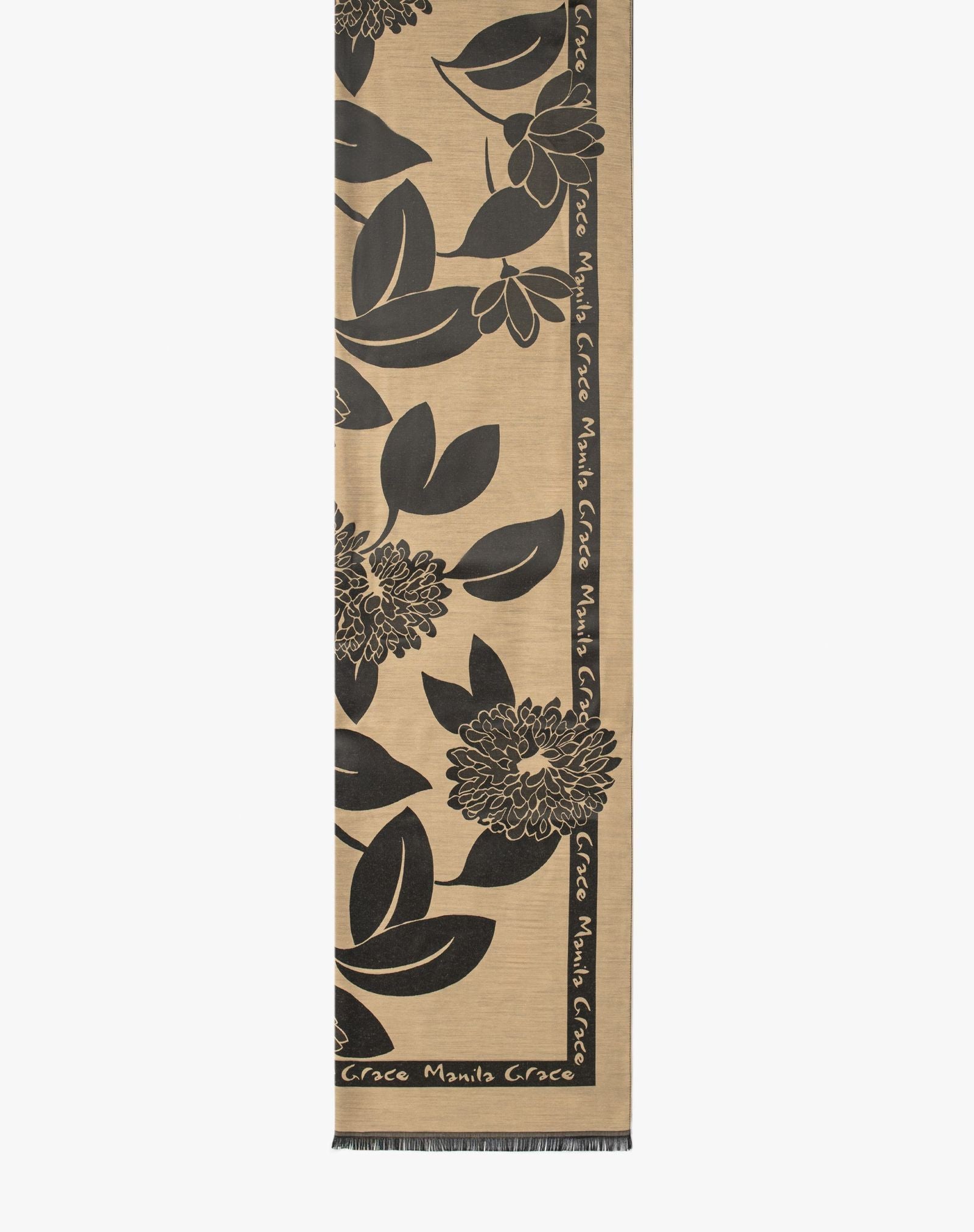 Foulard con motivo floreale - Manila Grace F621PJ ME003 MANILA GRACE 
