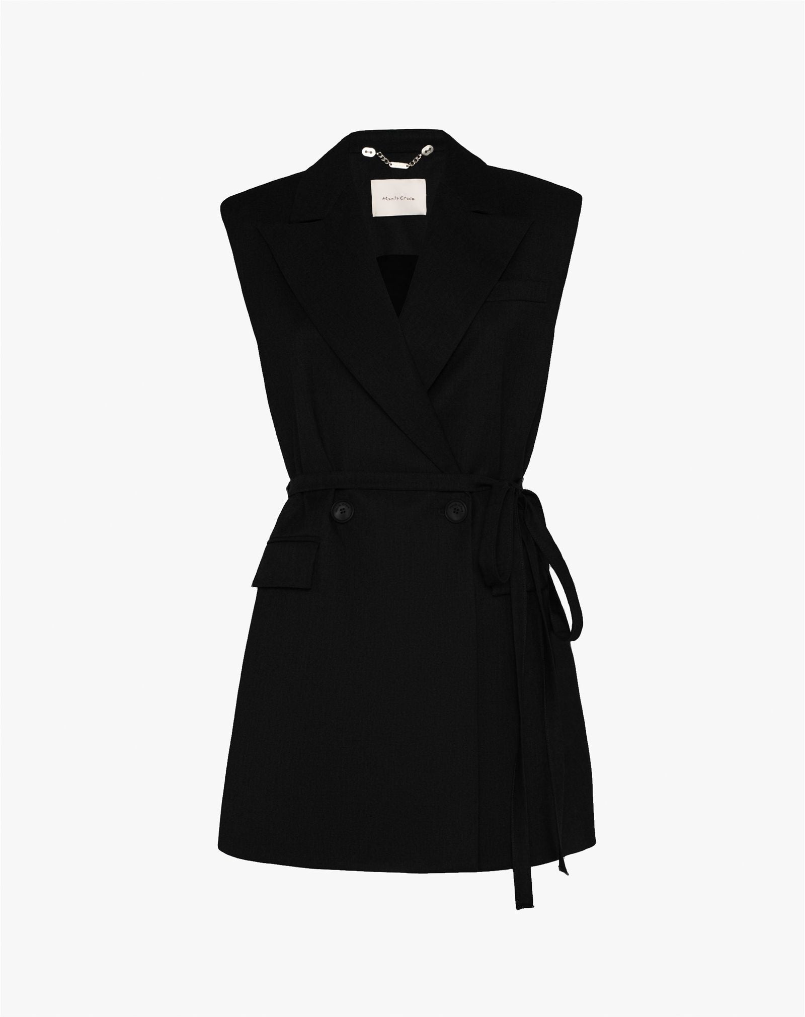 Gilet con cinturino - Manila Grace G104PU ME001 MANILA GRACE 