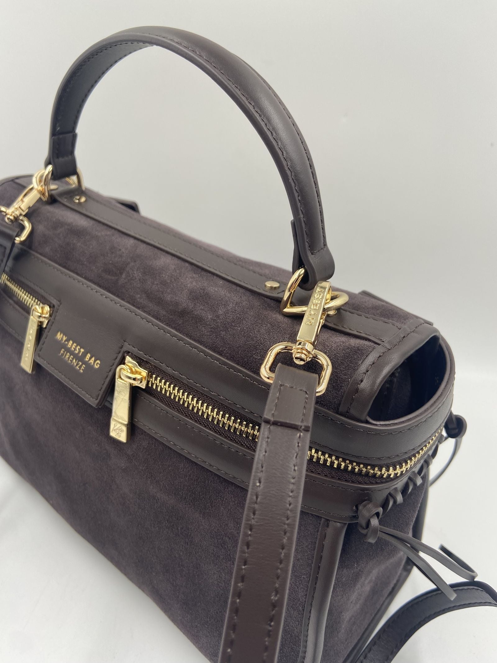 Borsa Bazaar handbag media - My Best Bag Firenze F2MYB3017 MARRONE MY BEST BAG 