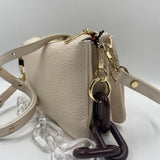Pochette con grana dollaro - My Best Bag Firenze F2MYB3029S AVORIO MY BEST BAG 