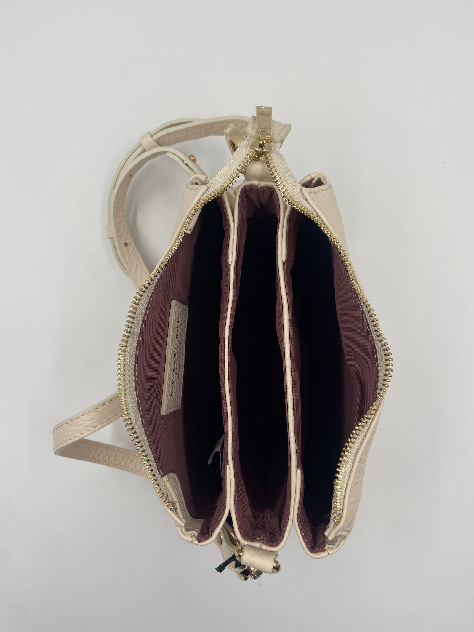Pochette con grana dollaro - My Best Bag Firenze F2MYB3029S AVORIO MY BEST BAG 