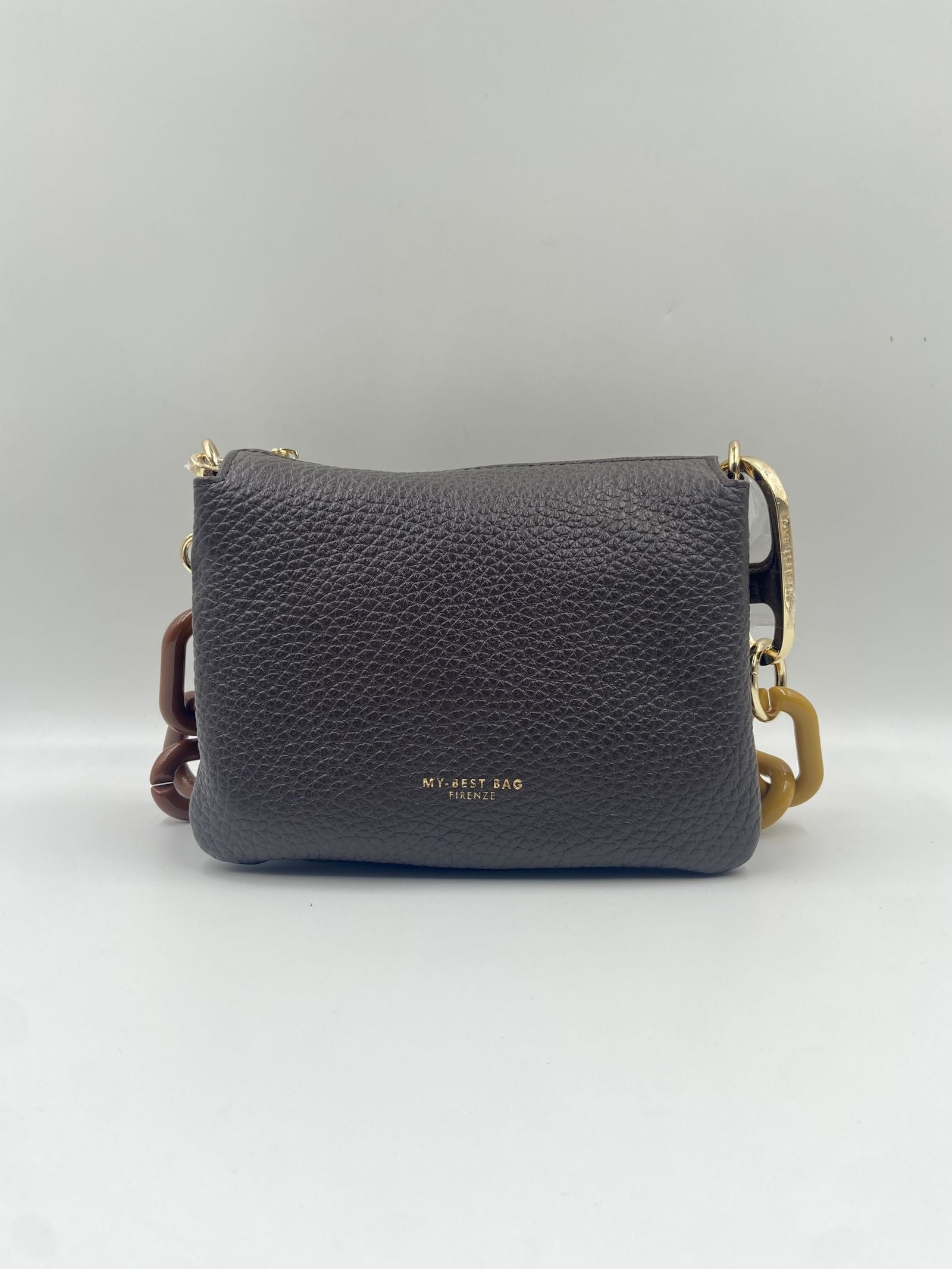 Pochette con grana dollaro - My Best Bag Firenze F2MYB3029S MARRONE MY BEST BAG 