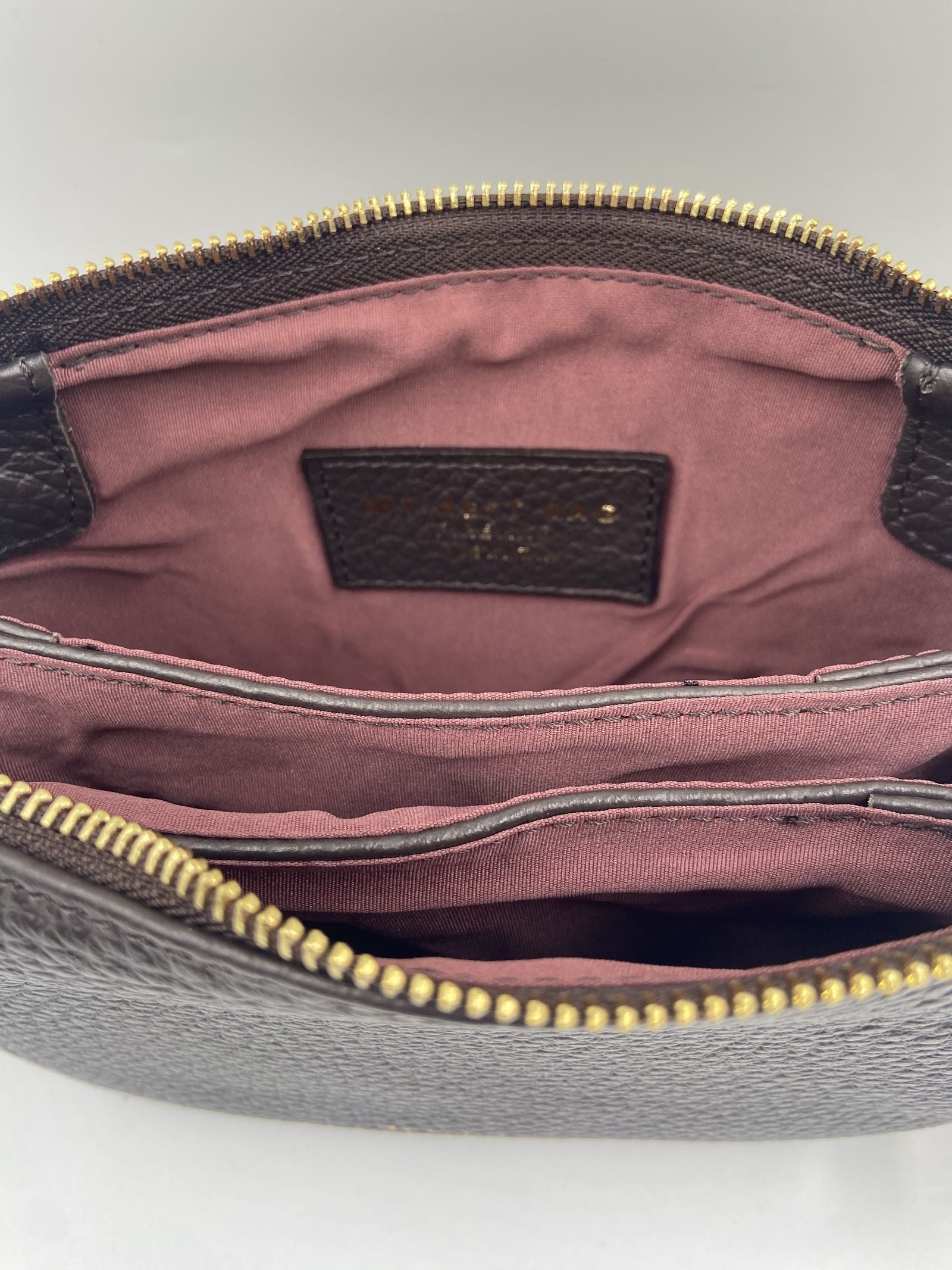 Pochette con grana dollaro - My Best Bag Firenze F2MYB3029S MARRONE MY BEST BAG 