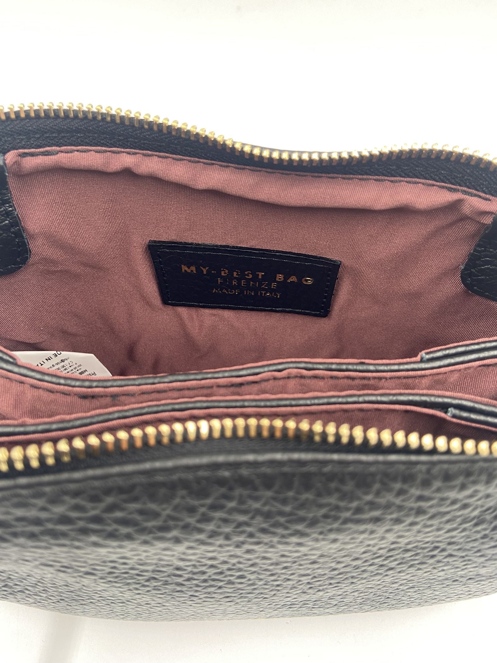 Pochette con grana dollaro - My Best Bag Firenze F2MYB3029S NERO MY BEST BAG 