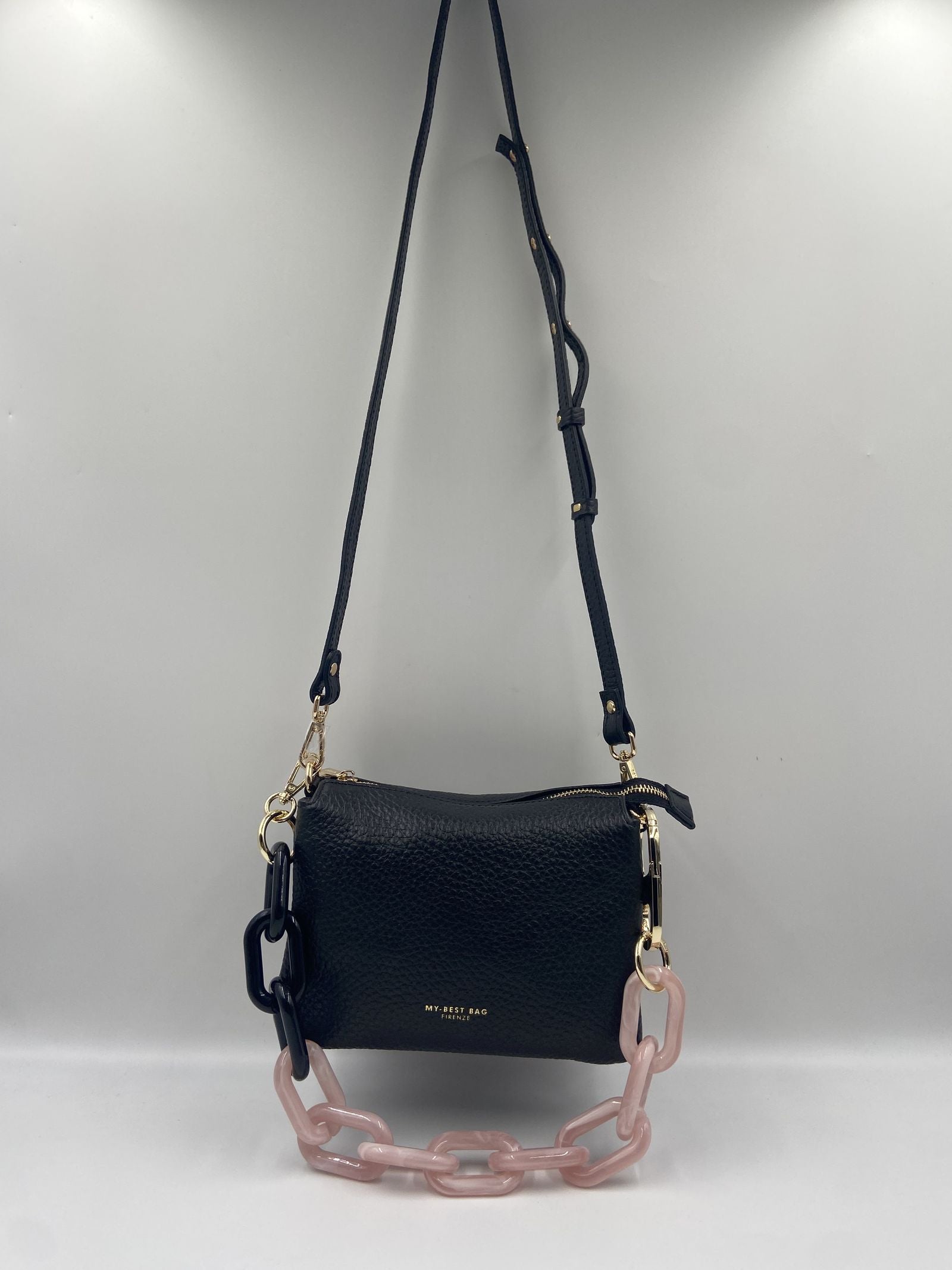 Pochette con grana dollaro - My Best Bag Firenze F2MYB3029S NERO MY BEST BAG 