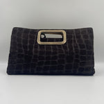 Borsa media Viktoria croco suede - My Best Bag Firenze F2MYB3037L MARRONE MY BEST BAG 