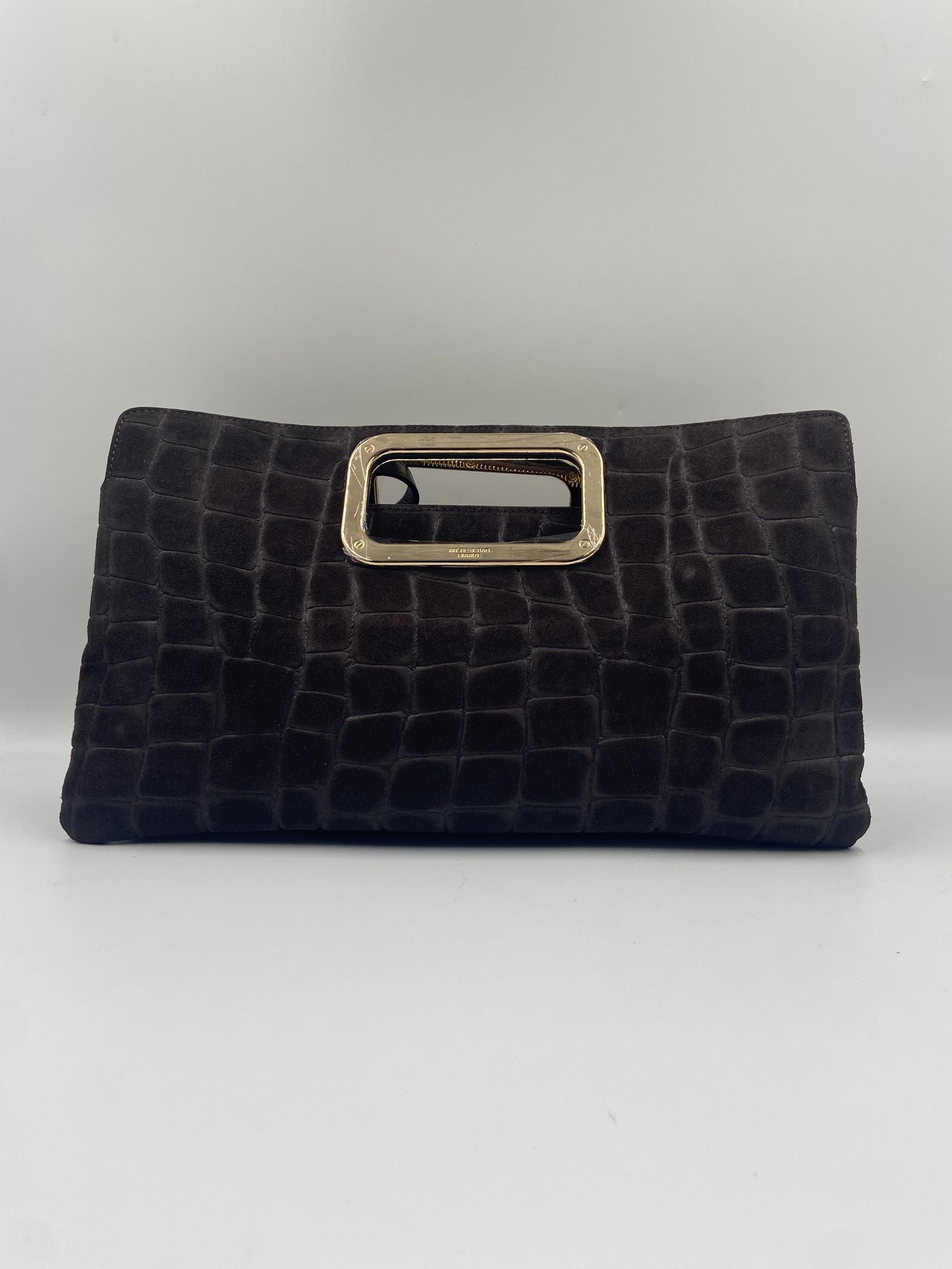 Borsa media Viktoria croco suede - My Best Bag Firenze F2MYB3037L MARRONE MY BEST BAG 