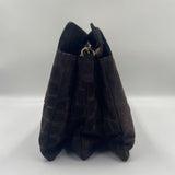 Borsa media Viktoria croco suede - My Best Bag Firenze F2MYB3037L MARRONE MY BEST BAG 