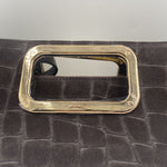 Borsa media Viktoria croco suede - My Best Bag Firenze F2MYB3037L MARRONE MY BEST BAG 