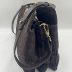 Borsa media Viktoria croco suede - My Best Bag Firenze F2MYB3037L MARRONE MY BEST BAG 