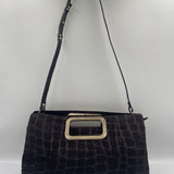 Borsa media Viktoria croco suede - My Best Bag Firenze F2MYB3037L MARRONE MY BEST BAG 