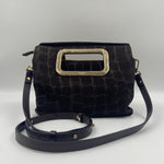 Borsa Viktoria croco suede -My Best Bag Firenze F2MYB3038S MARRONE MY BEST BAG 