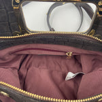 Borsa Viktoria croco suede -My Best Bag Firenze F2MYB3038S MARRONE MY BEST BAG 