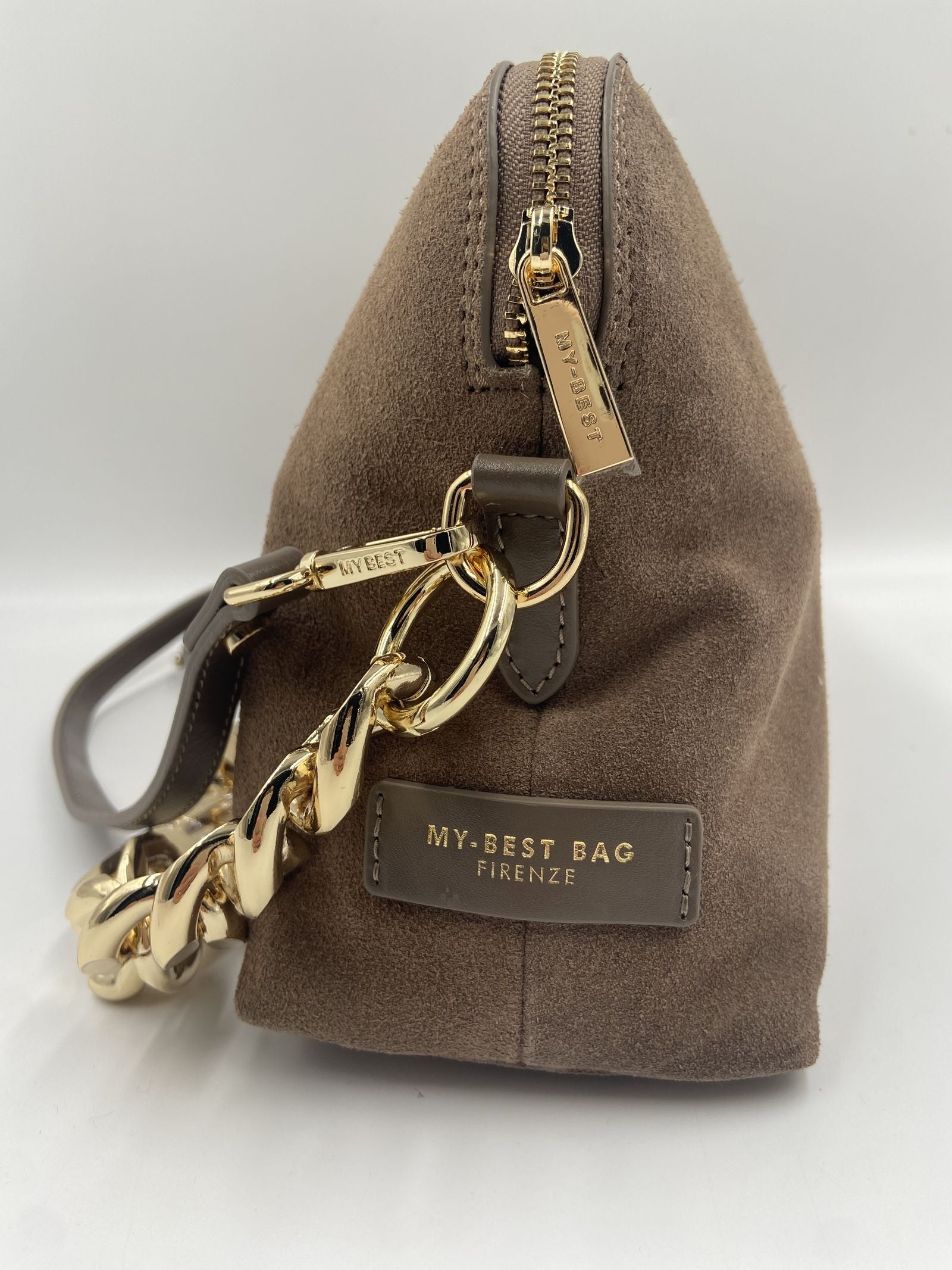 Borsa Michelle suede - My Best Bag Firenze F2MYB3043S TAUPE MY BEST BAG 