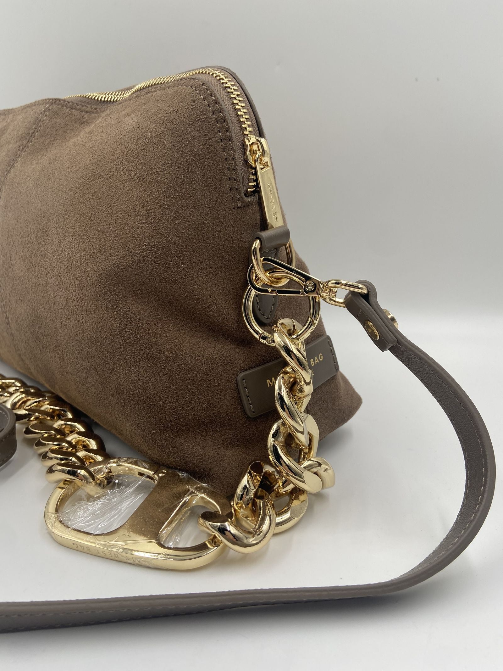 Borsa Michelle suede - My Best Bag Firenze F2MYB3043S TAUPE MY BEST BAG 