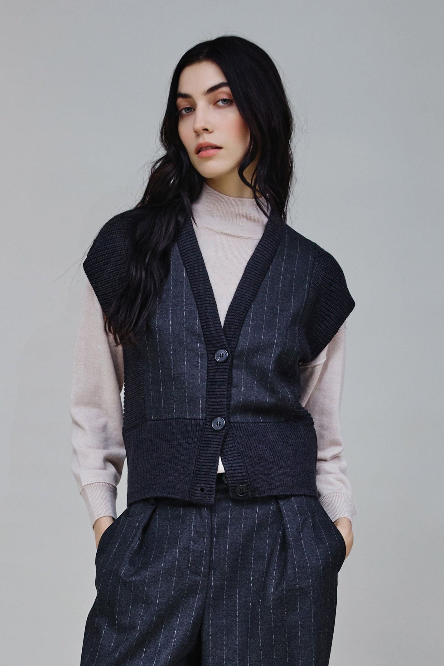 Cardigan smanicato - Nenette 42BBCODY 0703 NENETTE 