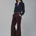 Pantalone zampa in fustagno - Nenette 42BBECO 0604 NENETTE 