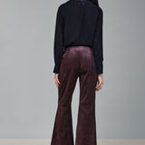 Pantalone zampa in fustagno - Nenette 42BBECO 0604 NENETTE 