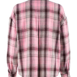 Camicia quadri con tasche paillettes - Nenette 42BBFORTE 0604 NENETTE 