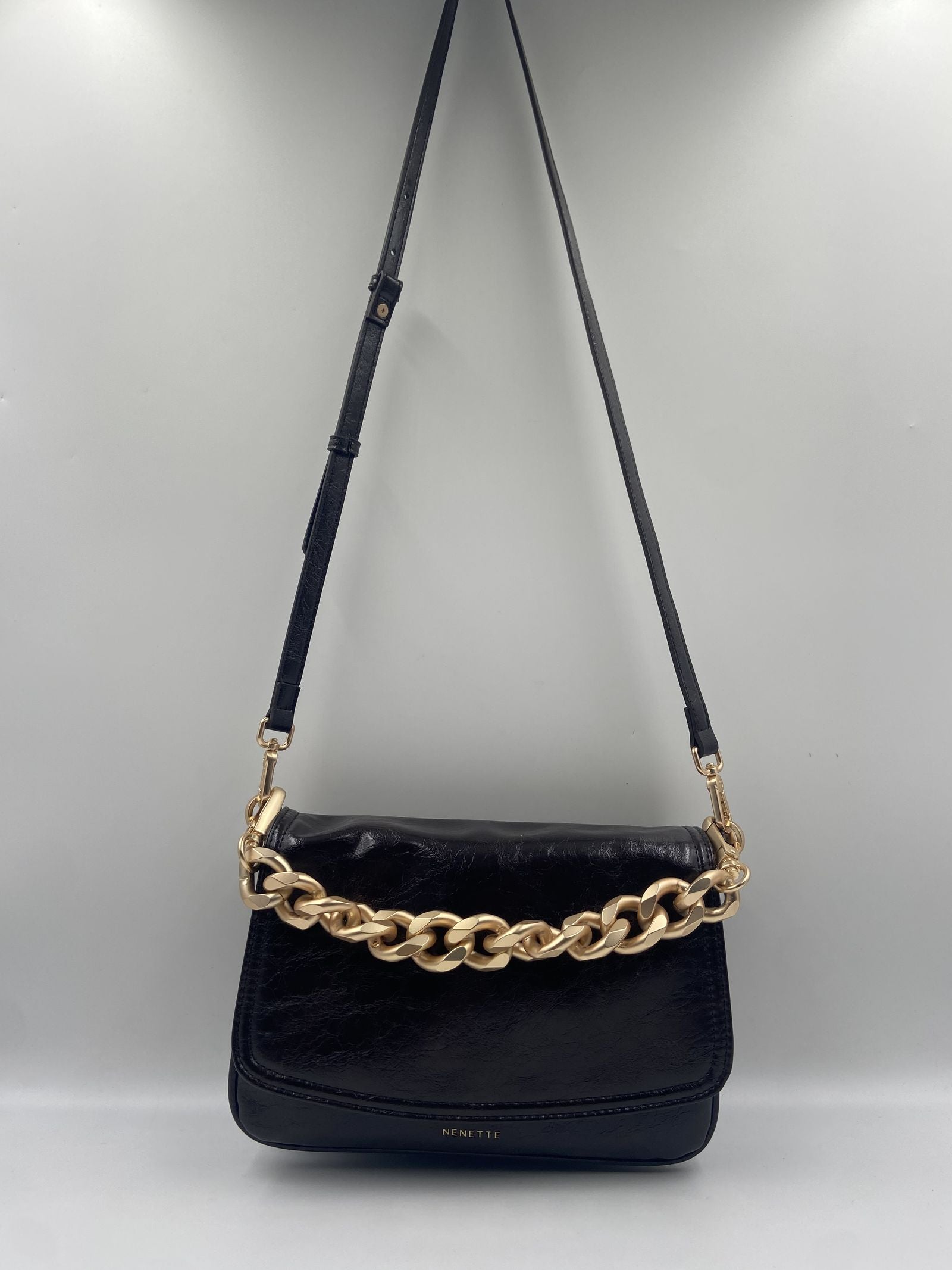 Borsa flap con catena - Nenette 42BBIZUMI01 0605 NENETTE 