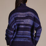 Maglia collo alto con paillettes - Nenette 42BBMAKO 0406 NENETTE 