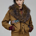 Parka corto - Nenette 42BBVULCANO 0614 NENETTE 