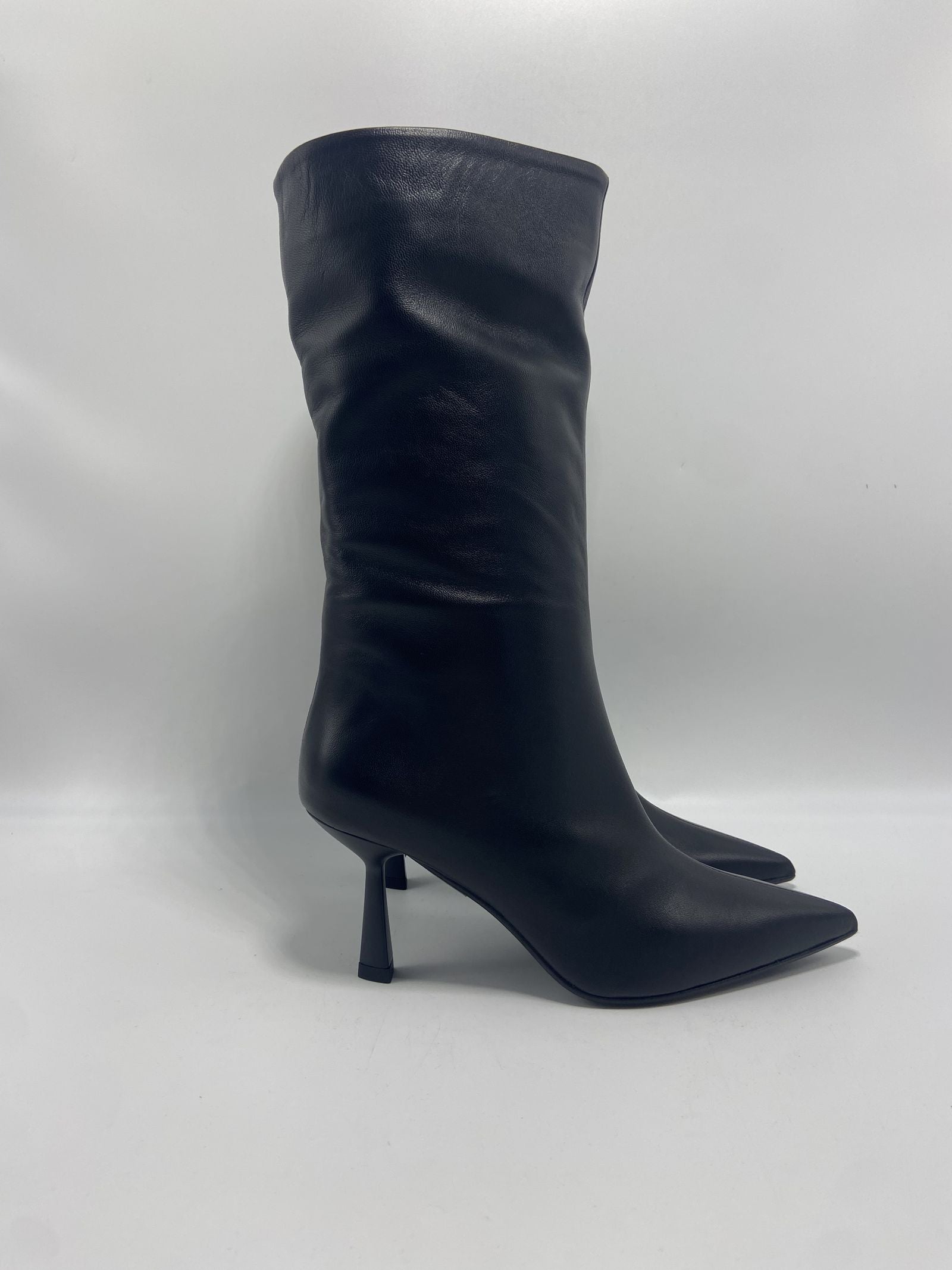 Stivale pelle liscia - Ofelia 3335 NERO OFELIA 