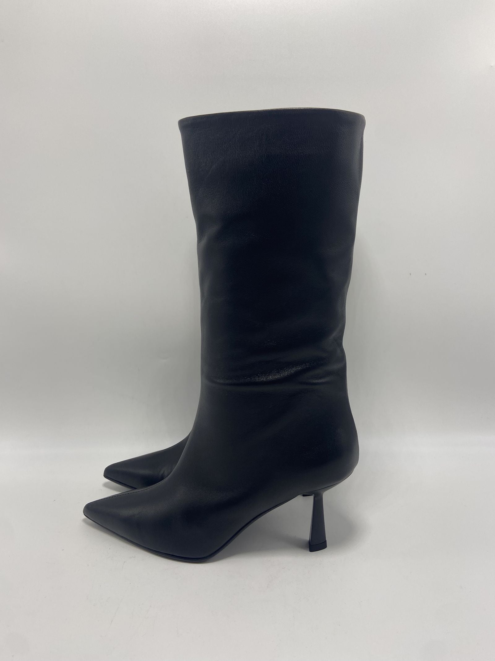 Stivale pelle liscia - Ofelia 3335 NERO OFELIA 