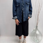 Camicia in denim scuro - Ofelia 91863 DENIM OFELIA 