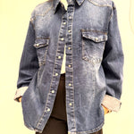 Camicia in denim scuro - Ofelia 91863 DENIM OFELIA 