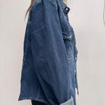 Camicia in denim scuro - Ofelia 91863 DENIM OFELIA 