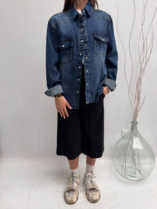 Camicia in denim scuro - Ofelia