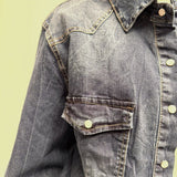 Camicia in denim scuro - Ofelia 91863 DENIM OFELIA 