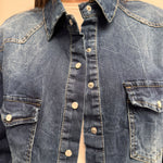 Camicia in denim scuro - Ofelia 91863 DENIM OFELIA 