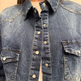 Camicia in denim scuro - Ofelia 91863 DENIM OFELIA 