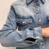 Camicia in denim chiaro - Ofelia 91863 DENIMCHIARO OFELIA 