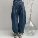 Jeans destroyed rattoppato - Ofelia LAF288 DENIM OFELIA 