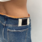 Jeans destroyed rattoppato - Ofelia LAF288 DENIM OFELIA 