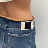 Jeans destroyed rattoppato - Ofelia LAF288 DENIM OFELIA 