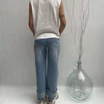 Jeans con risvolto - Ofelia LAF317 DENIM OFELIA 