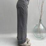 Jeans momfit con risvolto - Ofelia LAF320 GRIGIO OFELIA 